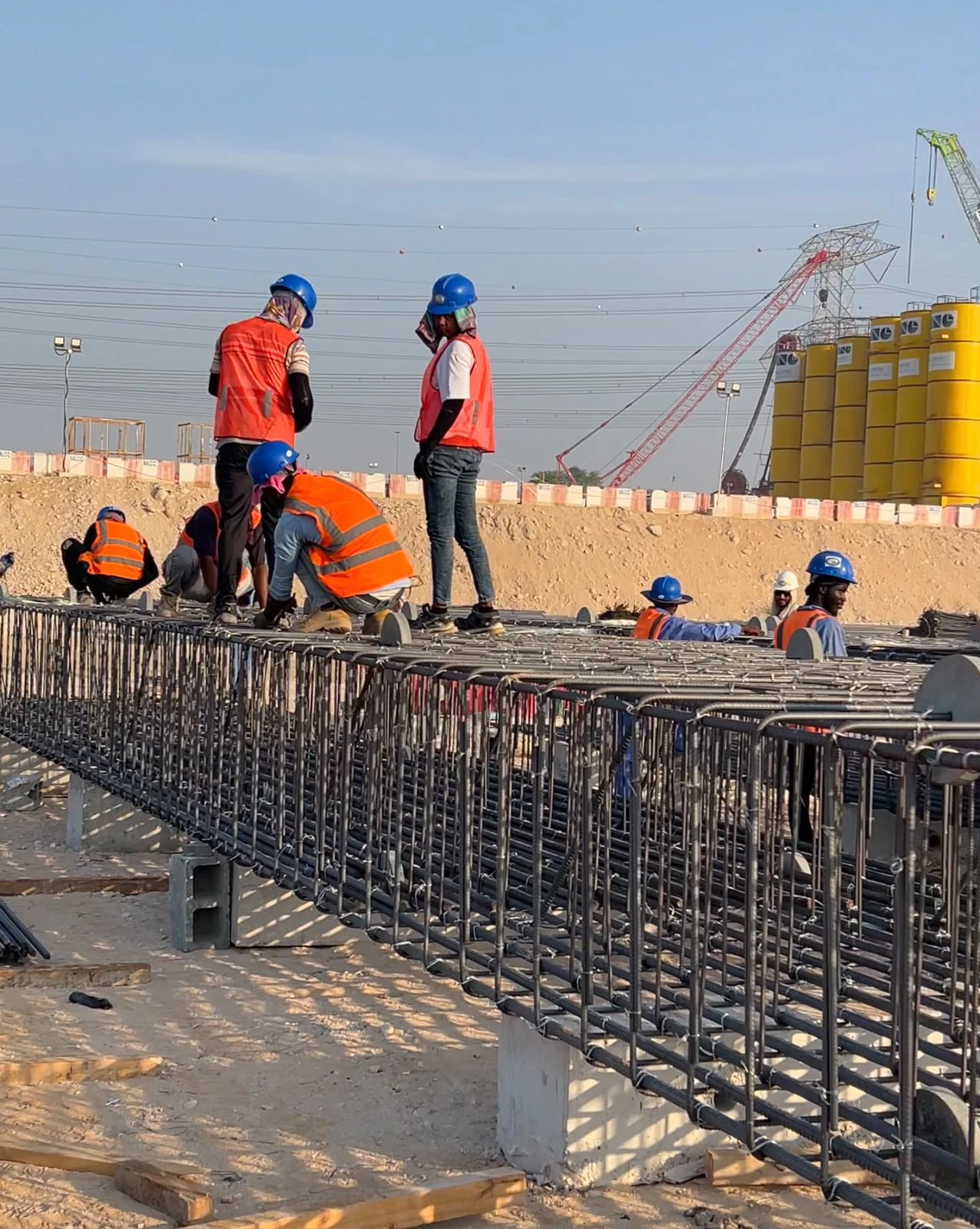 Reinforcement works