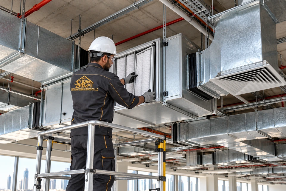Air Conditioning — illustrative service scene